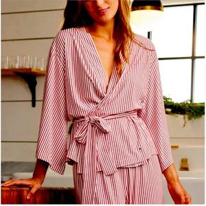 Lake dreamknit kimono pajama set in XS